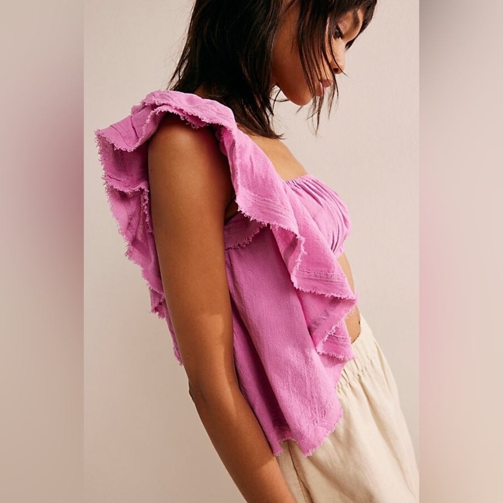 ❤️Free people Make Waves Reversible Top - Picture 3 of 6